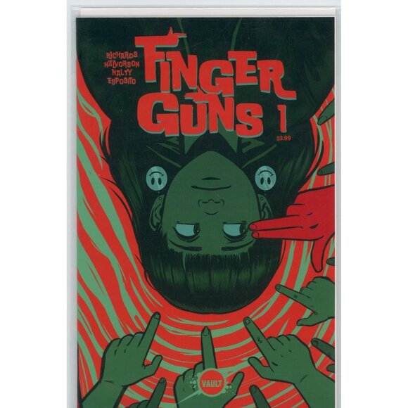 VAULT COMIC'S FINGER GUNS ©2020 #1-4 FIRST 4 ISSUES! Teen feelings/angst/chaos! - Picture 2 of 5
